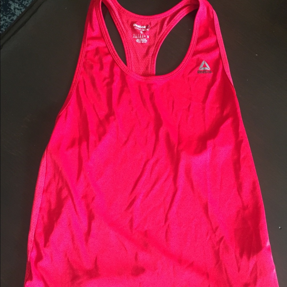 Reebok racer-back workout top